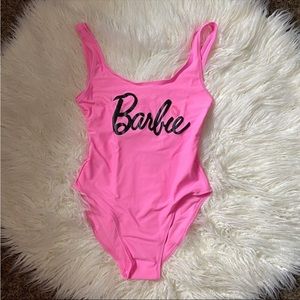 Women’s Barbie Pink Swimsuit Bodysuit Costume